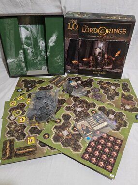 Open Box Never Played Fantasy Flight Games Lord of the Rings Shadow Paths Expan.